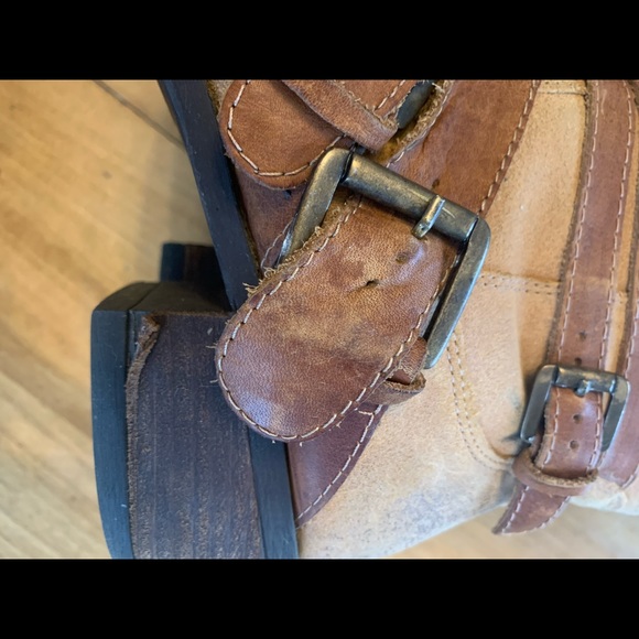 Lane Bryant Extra Wide Calf Real Leather Boots 10W - Picture 7 of 8